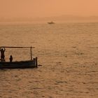 Pescando al lado de les Illes Medes