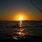 Pescando al tramonto