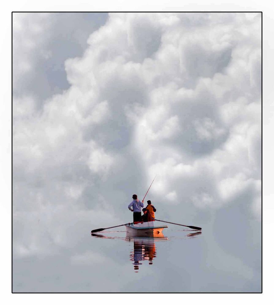 Pescando nubes de Carlo Legnazzi 