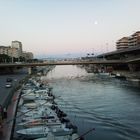 Pescara, Luna affacciata al porto canale!