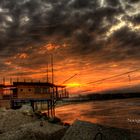 Pescara - Trabocchi al tramonto