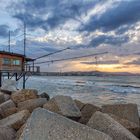 Pescara vista dal trabocco