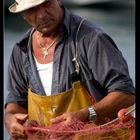 Pescatore al lavoro