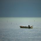 pescatore al primo mattino