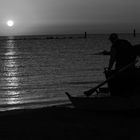 Pescatore all'alba