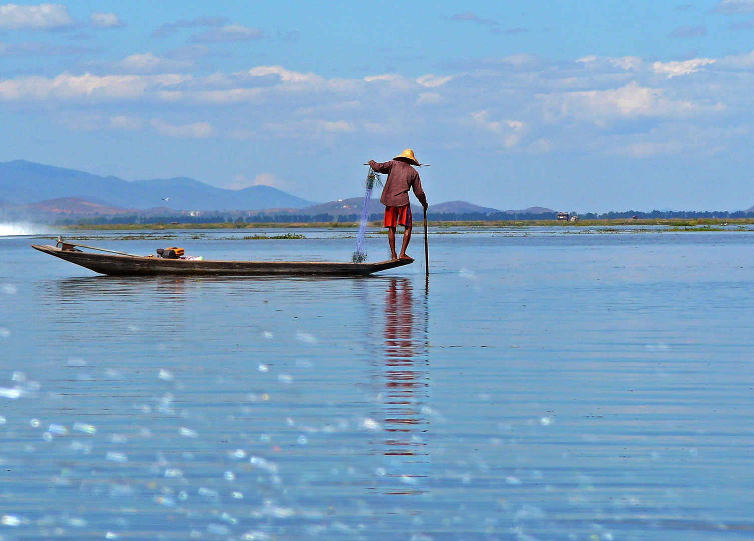 Pescatore del Lago Inle,Nyaung Shwe