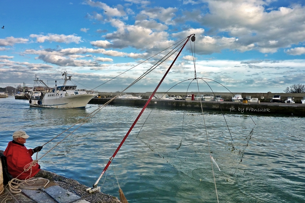 Pescatore per hobby