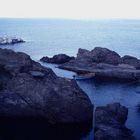 Pescatore solitario a Manarola