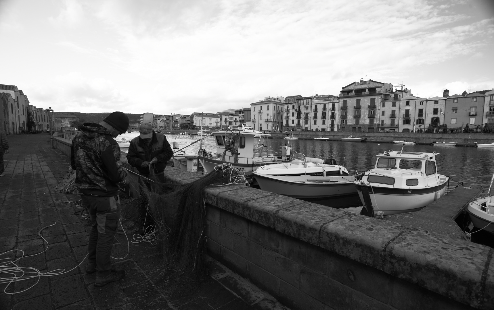 Pescatori a Lavoro