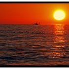 pescatori al tramonto...