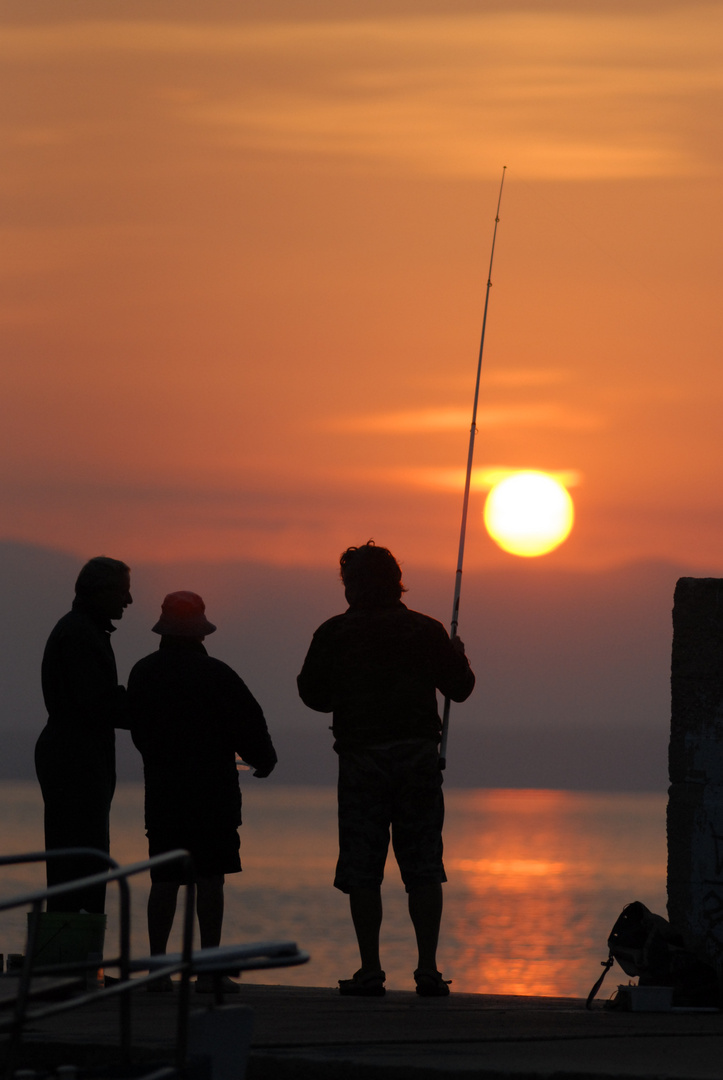 Pescatori all'alba