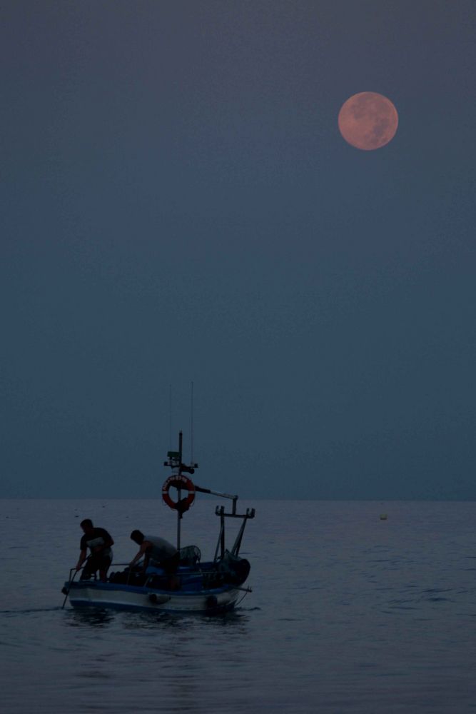 Pescatori all'alba