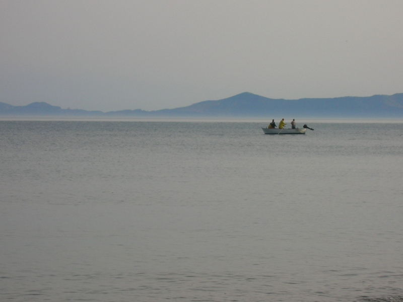 pescatori all'alba