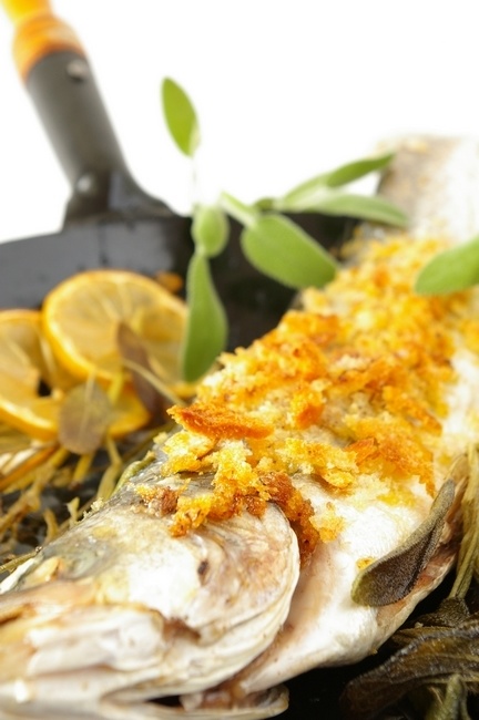 Pesce Lupo al Forno