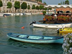 Peschiera, am alten Hafen