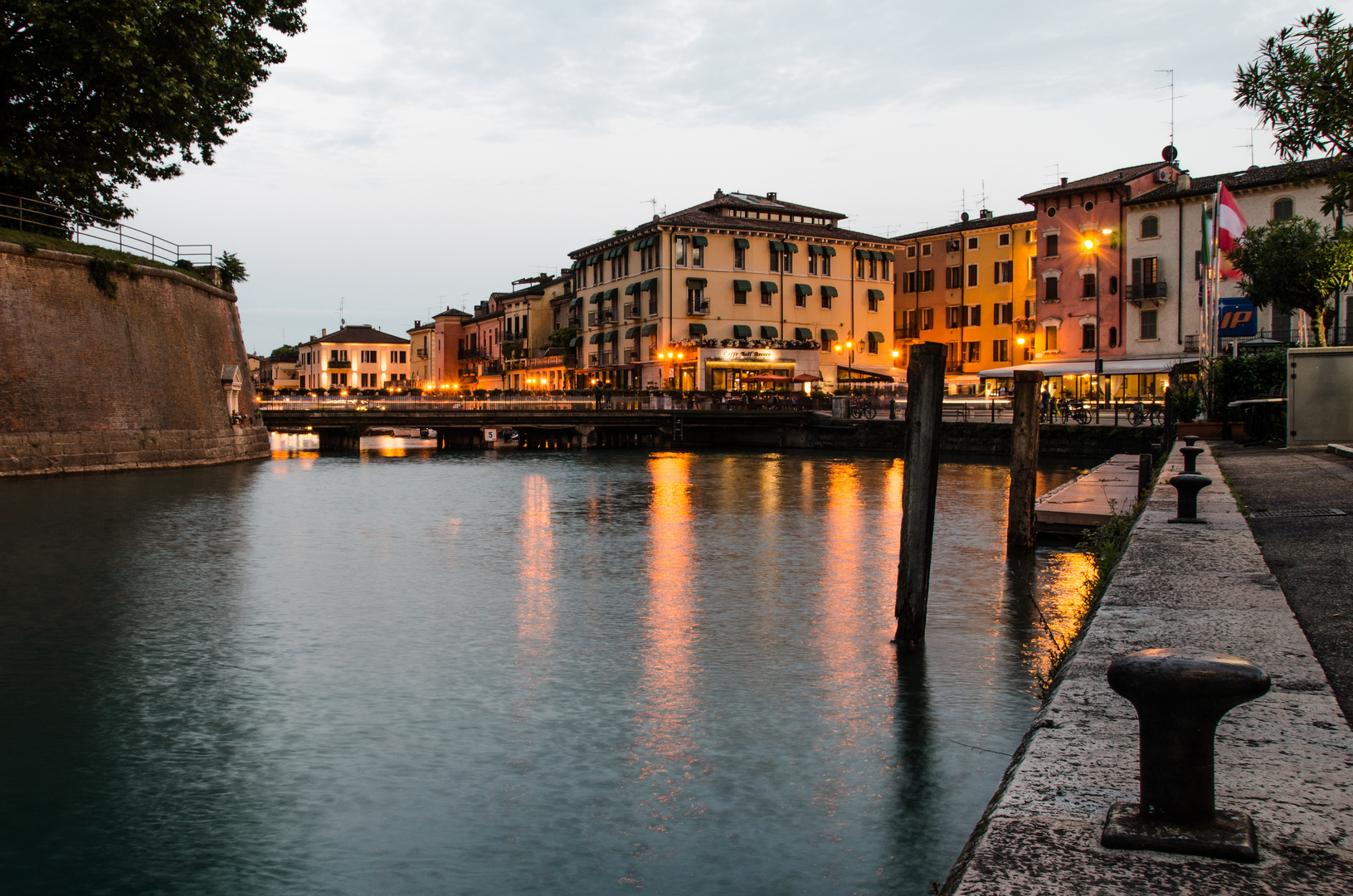 Pesciera del Garda in the evening