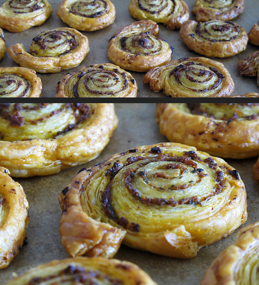 Pesto-Schnecken