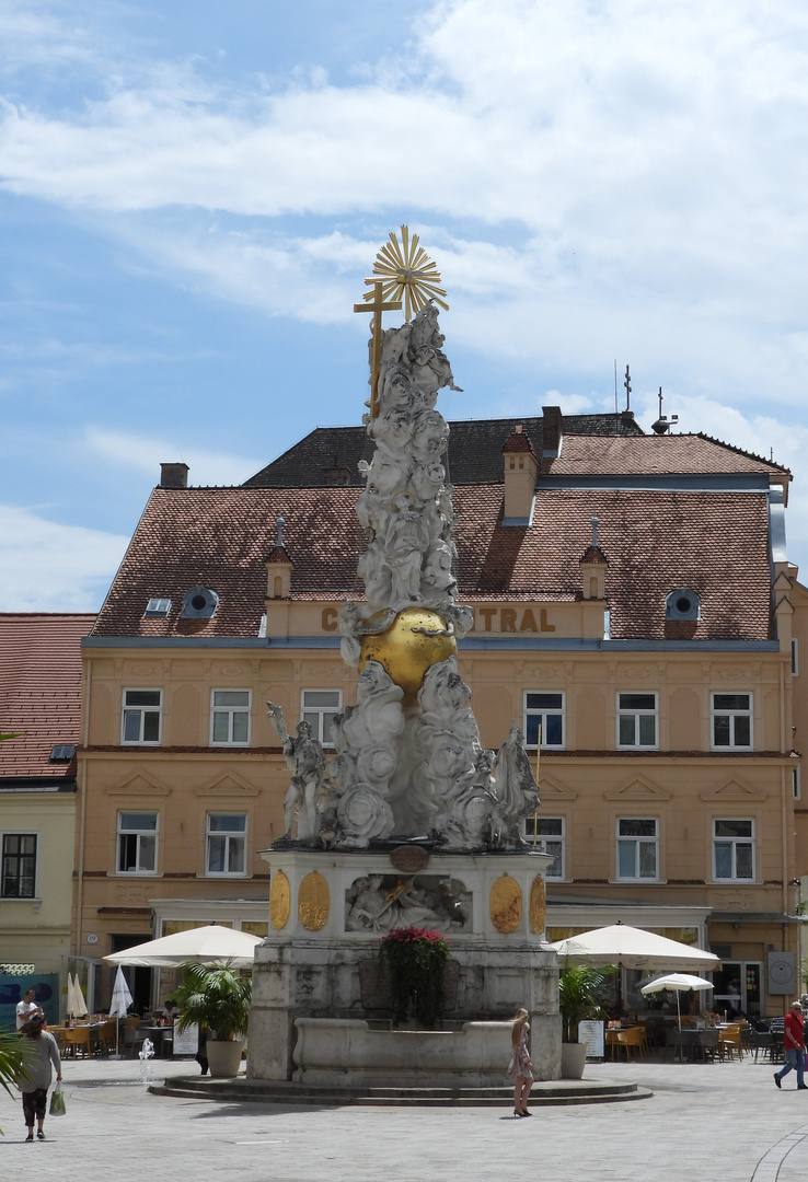 Pestsäule in Baden