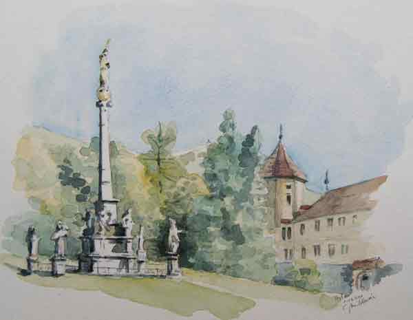 Pestsäule in Seckau