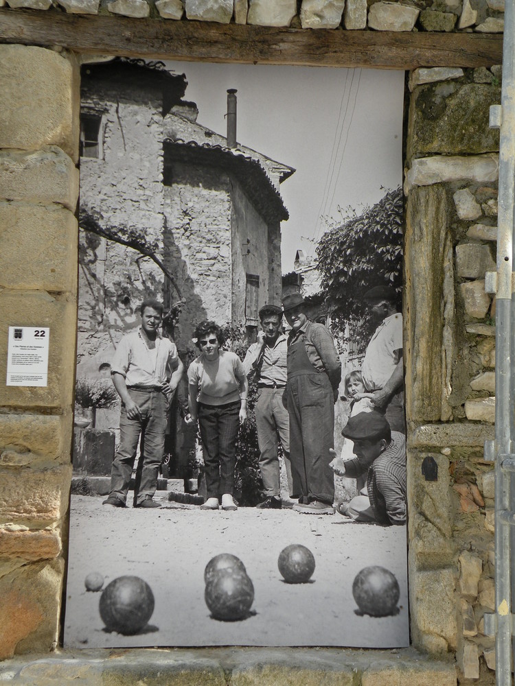 Pétanque - damals