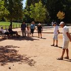 Pétanque im Parc Henri Fabre