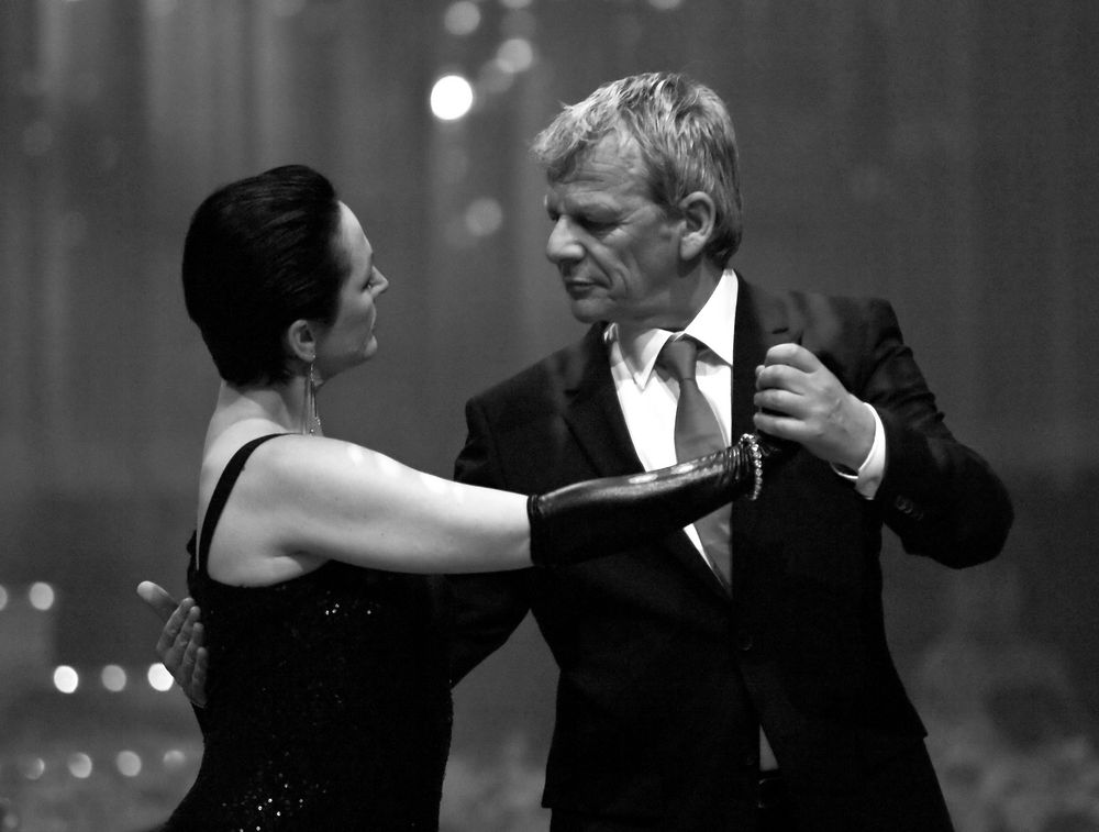 Peter Hölters und Matina Schürmeyer beim Tango Argentino - Archivaufnahme  Nov. 2010