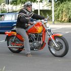 Peter Kösling, Harley-Fahrer