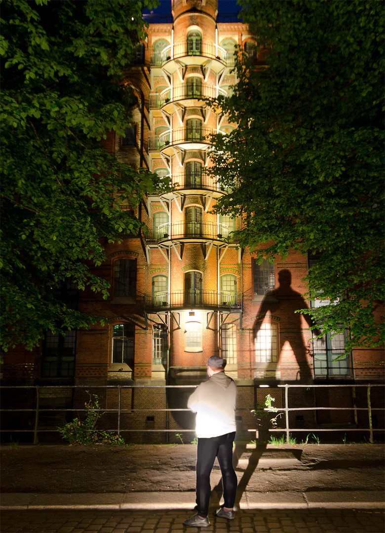 Peter Pan in der Speicherstadt