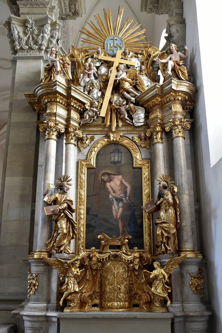 Peter und Pauls-Altar Stiftskirche St. Nikolaus in Comburg