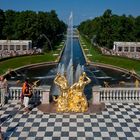 Peterhof - Der Blick zum Meer