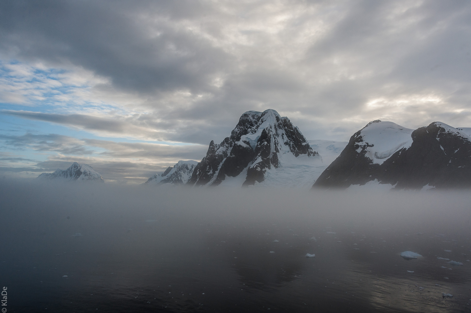 Peterman Island - Der Morgen erwacht - Mount Scott