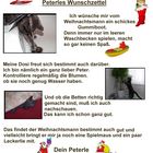 Peters Weihnachtswunschzettel