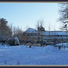 Petersberg Panorama im Schnee