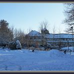 Petersberg Panorama im Schnee