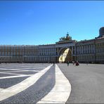 Petersburger Impressionen 28 Palastplatz