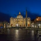  Petersdom bei Nacht