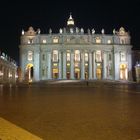 petersdom bei nacht