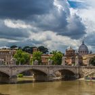 Petersdom im Sonne-Wolken-Mix