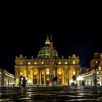 Petersdom @ night