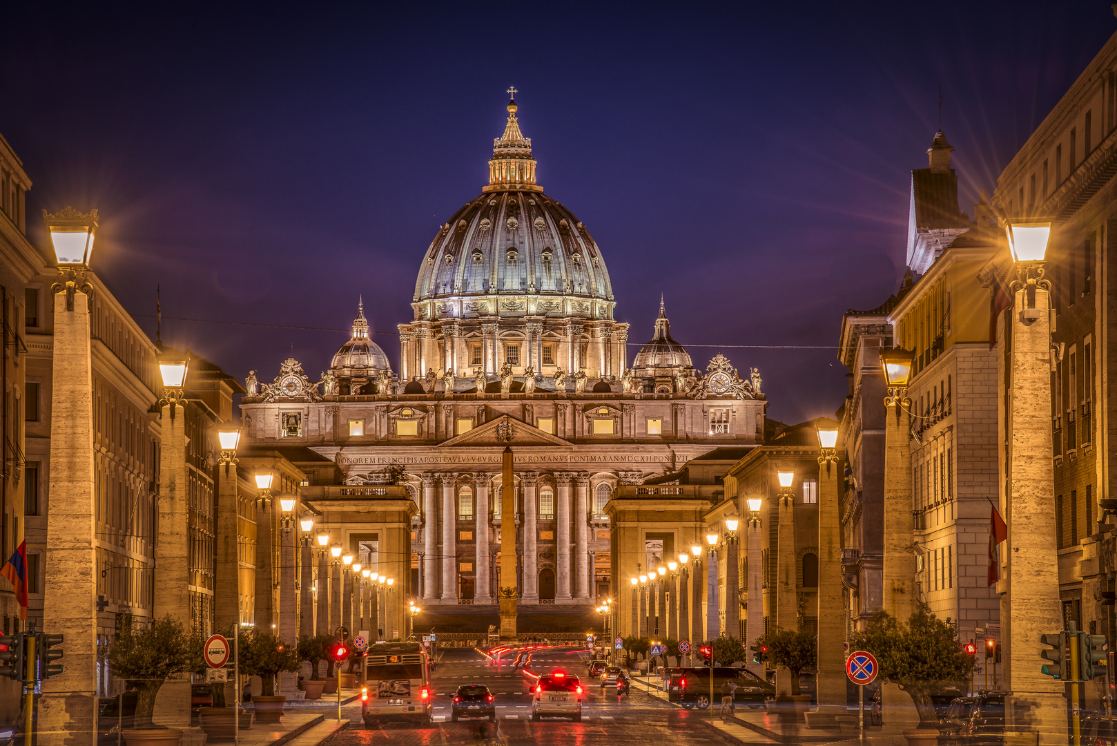 Petersdom, Rom Foto & Bild architektur, architektur bei nacht, motive