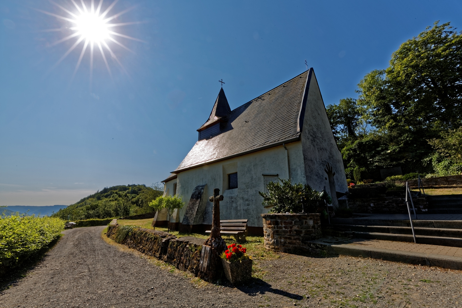 Peterskapelle Neef am Morgen