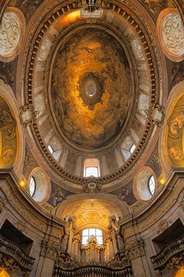 Peterskirche: Blick nach oben