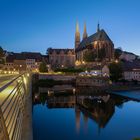 Peterskirche im Abendlicht.