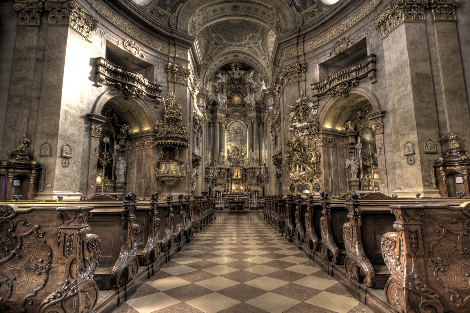 Peterskirche in Wien Zentrum