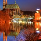 Peterskirche vom polnischen Ufer aus fotografiert