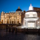 Petersplatz bei Nacht