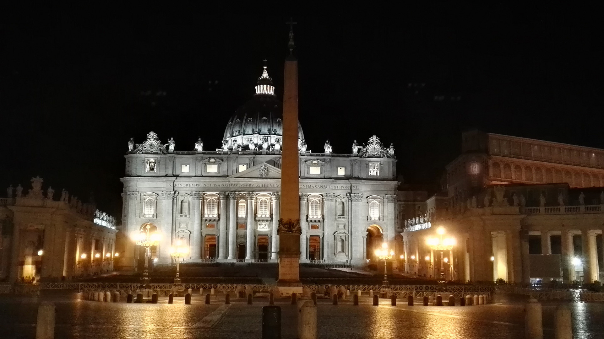 Petersplatz by Night