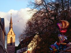 Petersplatz in der Abendsonne