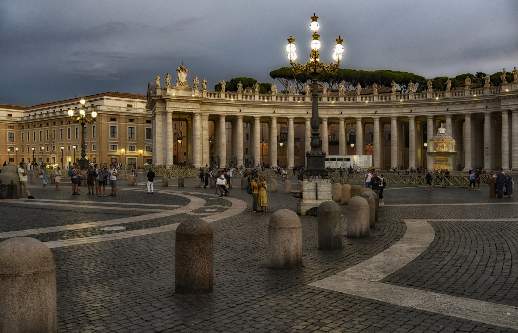 Petersplatz - San Pietro Roma  -