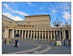 Petersplatz und Papstgemächer